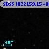 SDSS J022159.15+004432.0