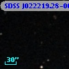 SDSS J022219.28-004544.4