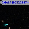 2MASS J02222887+0002226