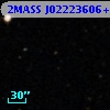 2MASS J02223606+0050336