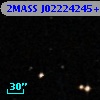2MASS J02224245+0036456