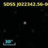 SDSS J022342.56-003331.3