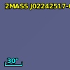 2MASS J02242517-0018469