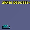 2MASS J02243335+0017086