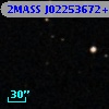 2MASS J02253672+0052516