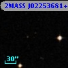 2MASS J02253681+0008255