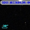 SDSS J022608.98-002815.8