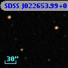 SDSS J022653.99+010436.0