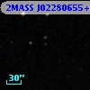 2MASS J02280655+0017094