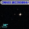 2MASS J02285084+0034370