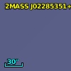 2MASS J02285351+0000173
