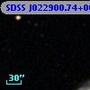 SDSS J022900.74+002348.5