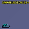 2MASS J02300112-0028345