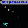 SDSS J023054.35+003113.7