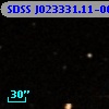 SDSS J023331.11-005447.1