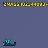 2MASS J02344093+0038032