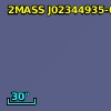 2MASS J02344935-0038447