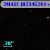 2MASS J02345281+0013161