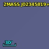 2MASS J02345819+0013431