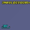 2MASS J02350280+0008024