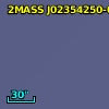 2MASS J02354250-0818252