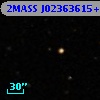 2MASS J02363615+0042309