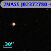 2MASS J02372780-0013325