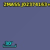 2MASS J02374163+0034030