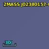 2MASS J02380157-0009333