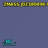 2MASS J02380496-0059335