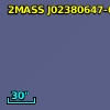 2MASS J02380647-0011440