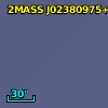 2MASS J02380975+0036450
