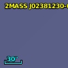 2MASS J02381230-0723346