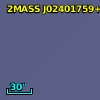 2MASS J02401759+0007012
