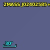2MASS J02402585+0039419