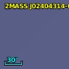 2MASS J02404314-0050500