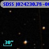 SDSS J024230.78-002257.9