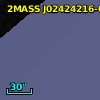 2MASS J02424216-0013374