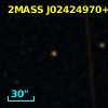 2MASS J02424970+0037430