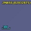 2MASS J02432475+0048216