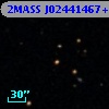 2MASS J02441467+0054254