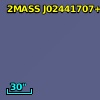 2MASS J02441707+0030151