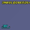 2MASS J02443526+0027582