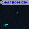 2MASS J02444220-0755044
