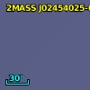 2MASS J02454025-0034555