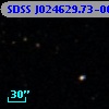SDSS J024629.73-002455.7