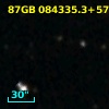 87GB 084335.3+573438