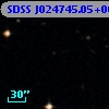 SDSS J024745.05+002029.5