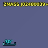 2MASS J02480039+0045414