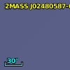 2MASS J02480587-0033291